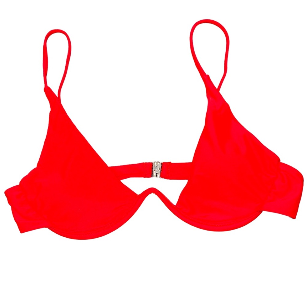 Red Wire Bikini Top